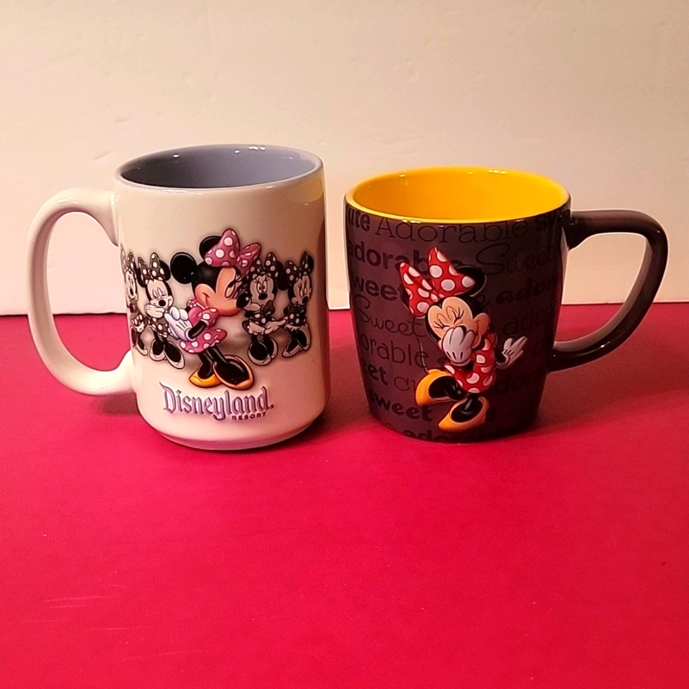 Disneyland Parks Minnie Mouse Mugs